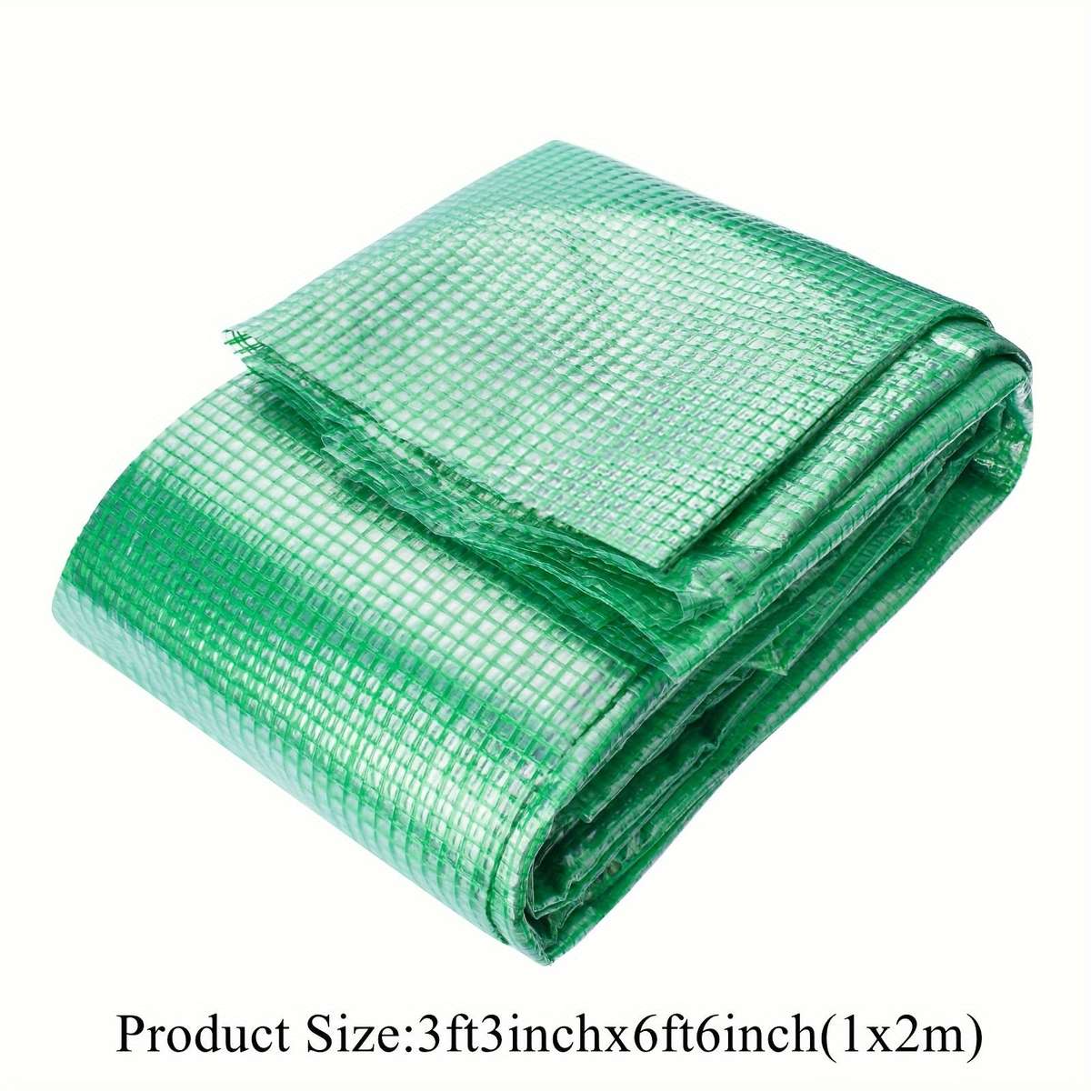 Heavy Duty Green Clear Tarp - Uv And Waterproof Plastic Cover,