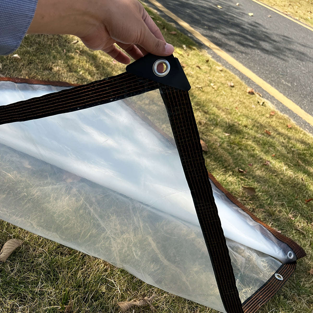 Transparent Waterproof Tarpaulin