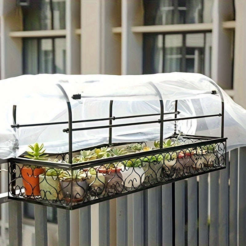 2m*2m 1 Piece Of Transparent Plastic Film, Pe Material