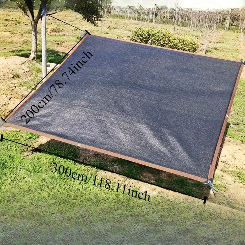 Uv-Resistant Black High-Density Polyethylene Sunshade Net