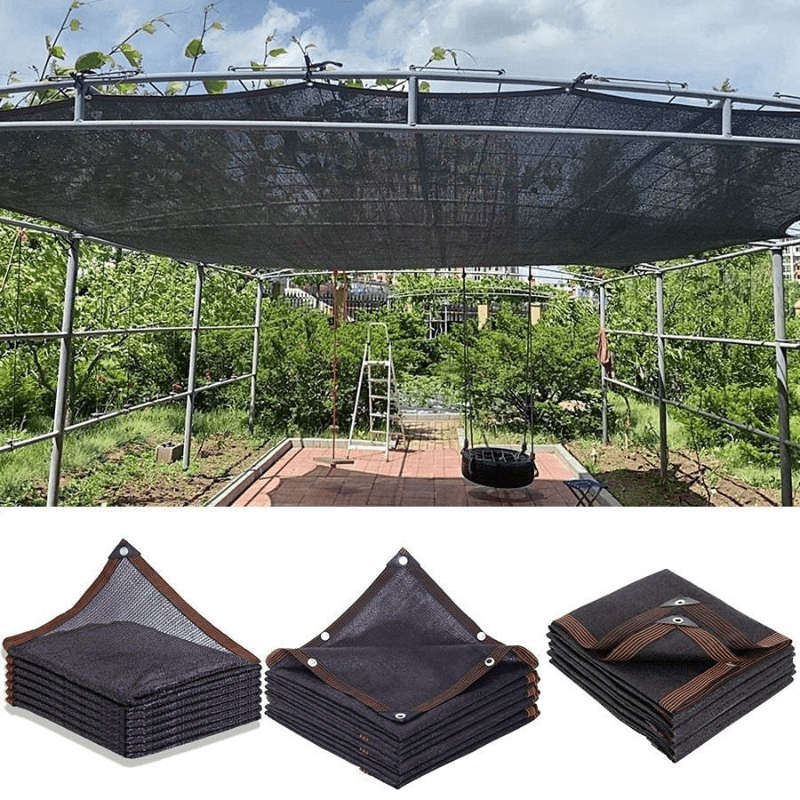 Uv-Resistant Black High-Density Polyethylene Sunshade Net