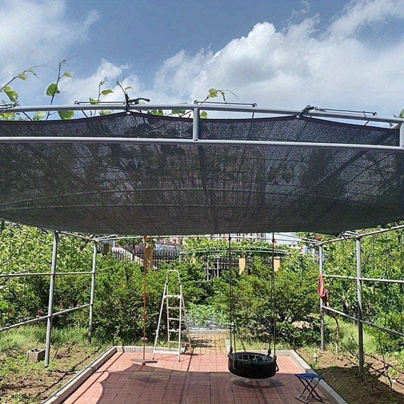 Uv-Resistant Black High-Density Polyethylene Sunshade Net