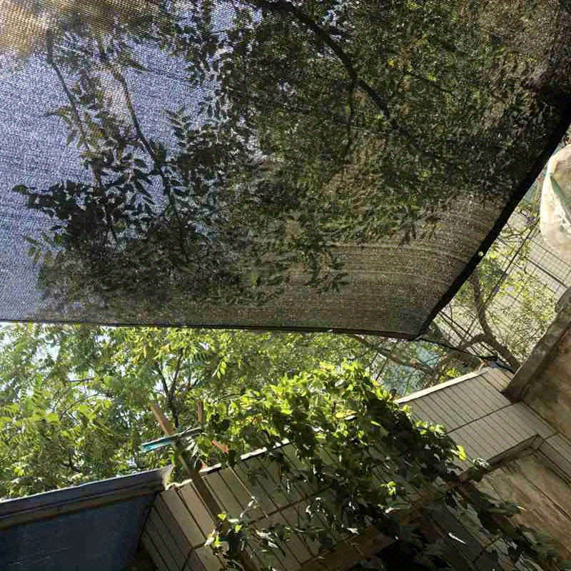 Uv-Resistant Black High-Density Polyethylene Sunshade Net