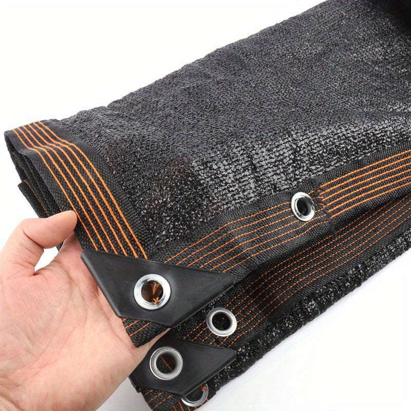 Uv-Resistant Black High-Density Polyethylene Sunshade Net