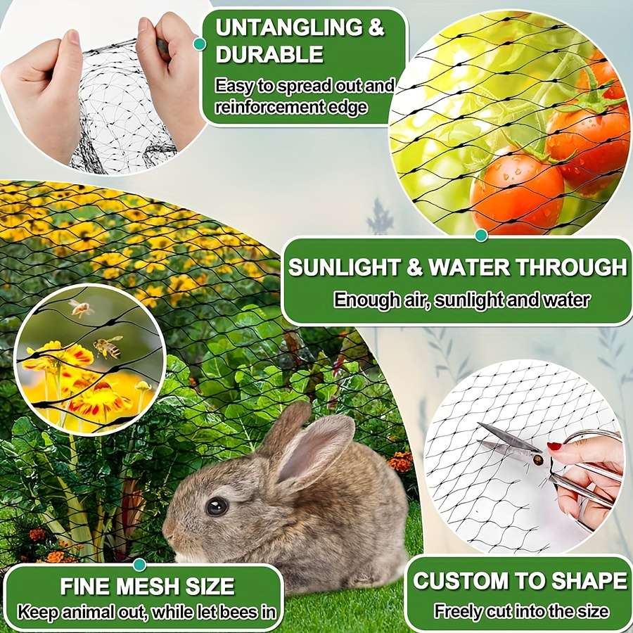 Heavy Duty Garden Netting With