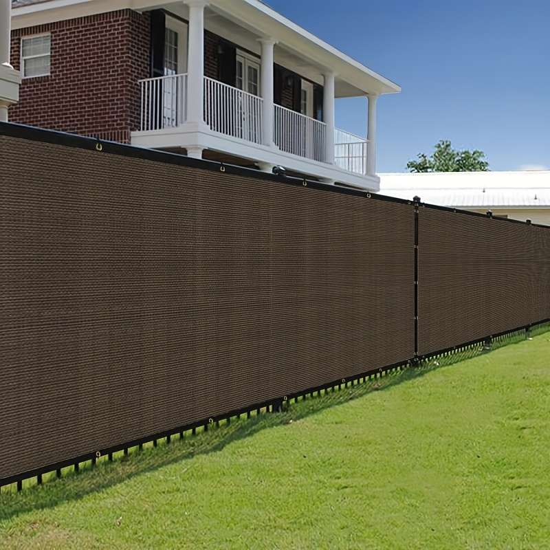 Multifunctional Brown Shade Cloth - Durable Outdoor Shade Net