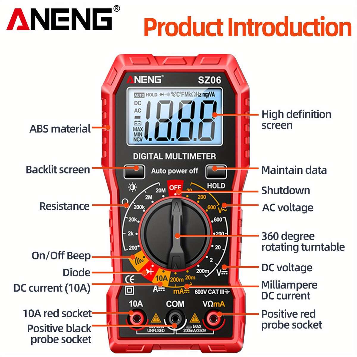 Counting Intelligent Digital Multimeter