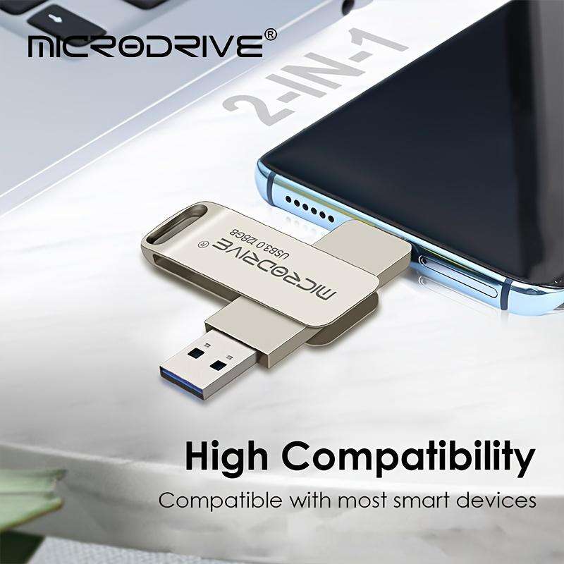 2 in 1 USB 3.0 Type-C Metal USB Flash Drive