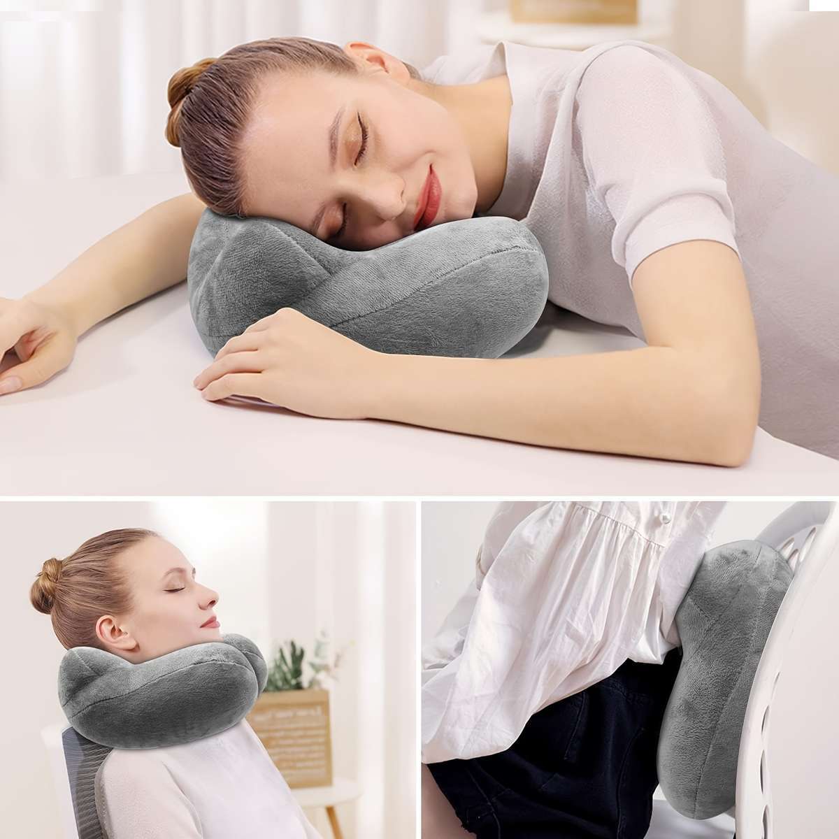 Ergonomic Inflatable Travel Pillow