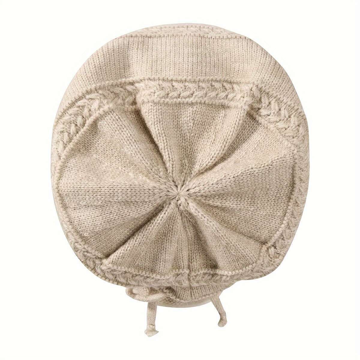 Cozy Knitted Hat With Ear Flaps