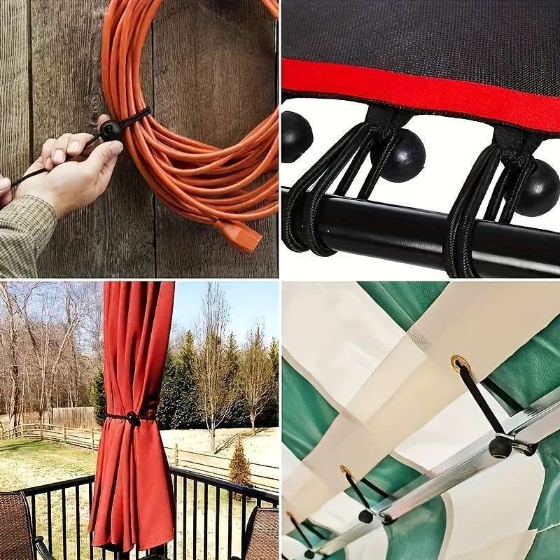 20-Pack Heavy Duty Bungee Cords