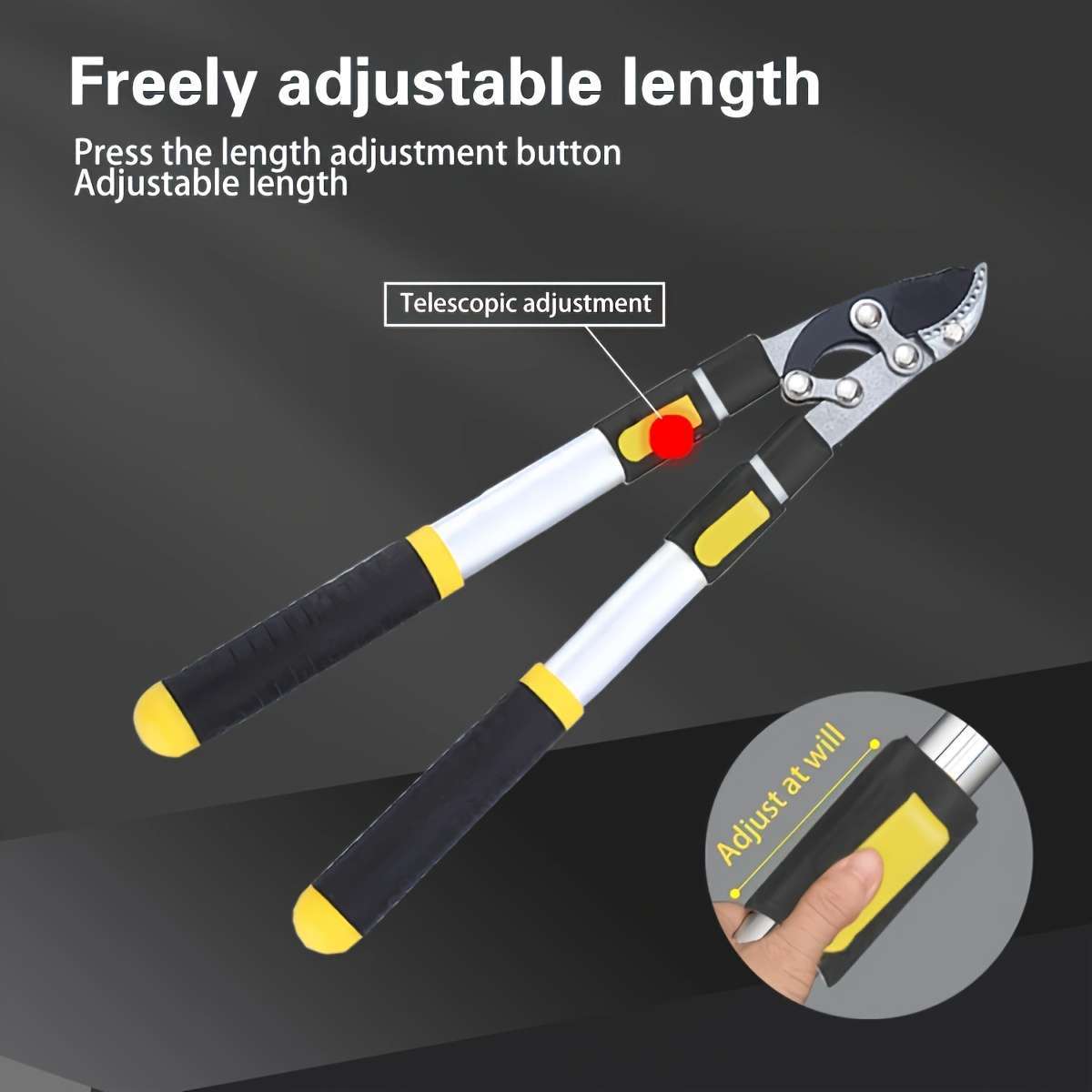 Professional Telescopic Heavy Duty Garden Pruning Shears