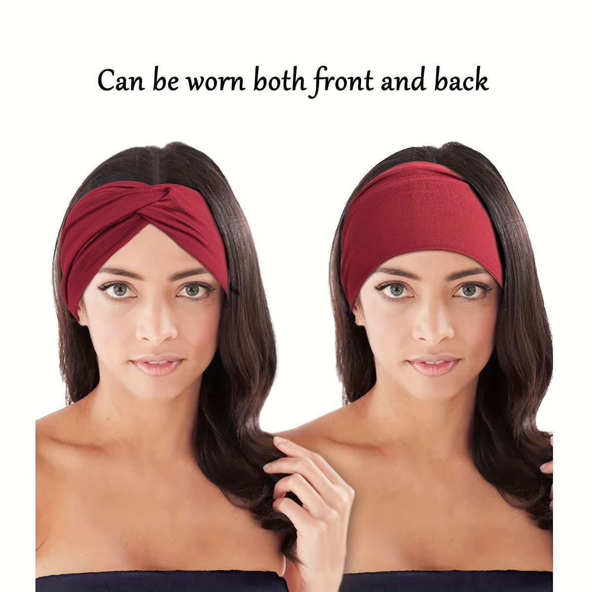 10-Pack Bohemian Wide Headbands