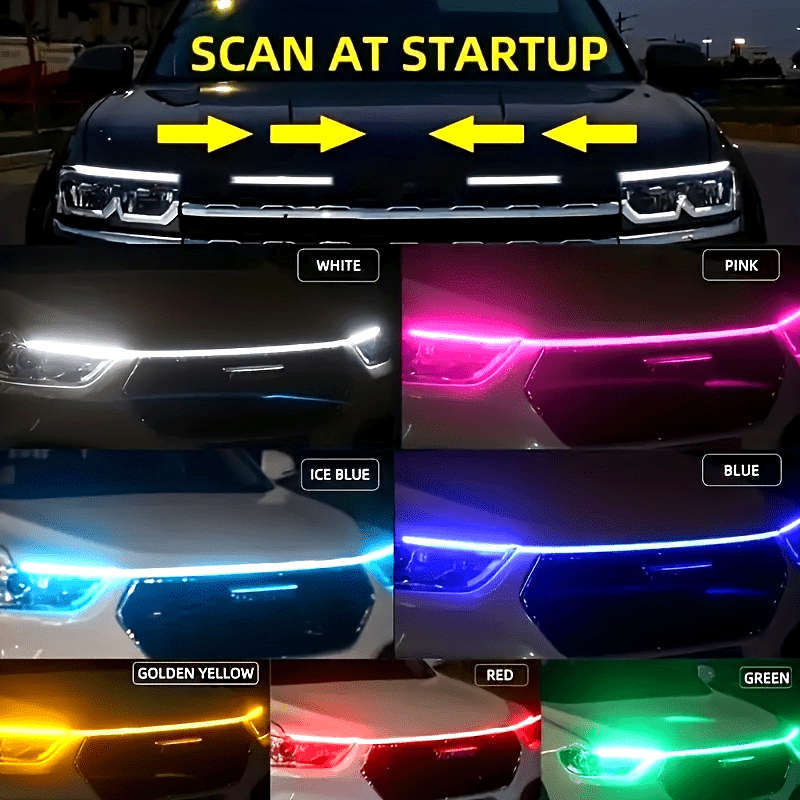 Automotive LED Hood Lights