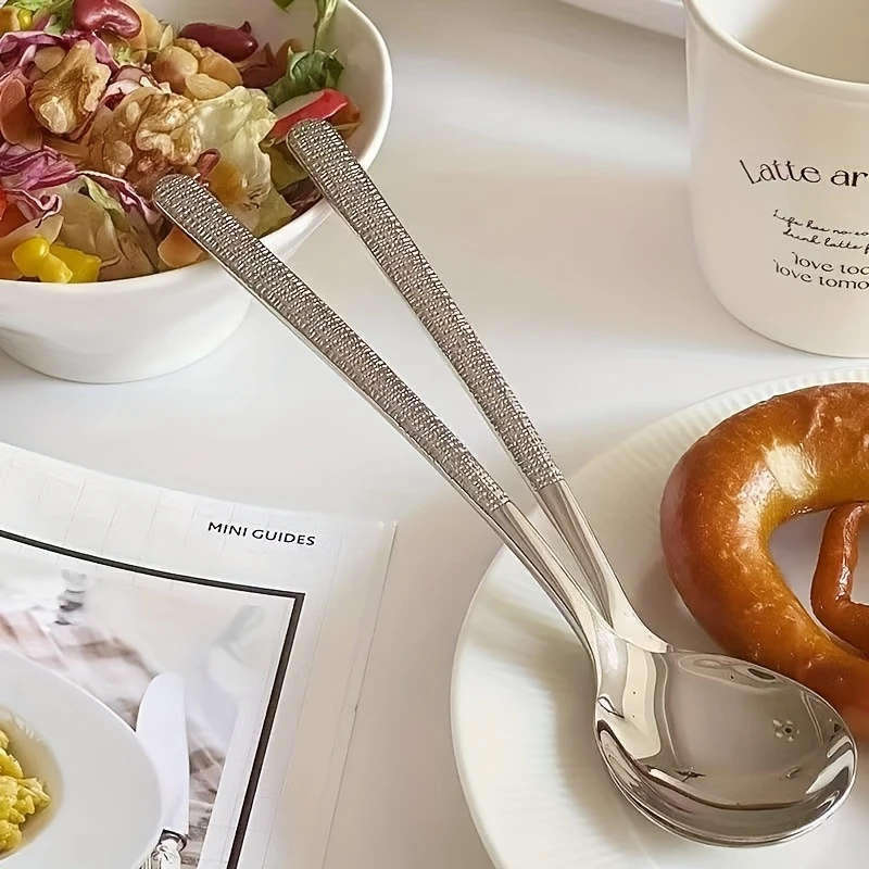 8-Piece Stainless Steel Spoon Set