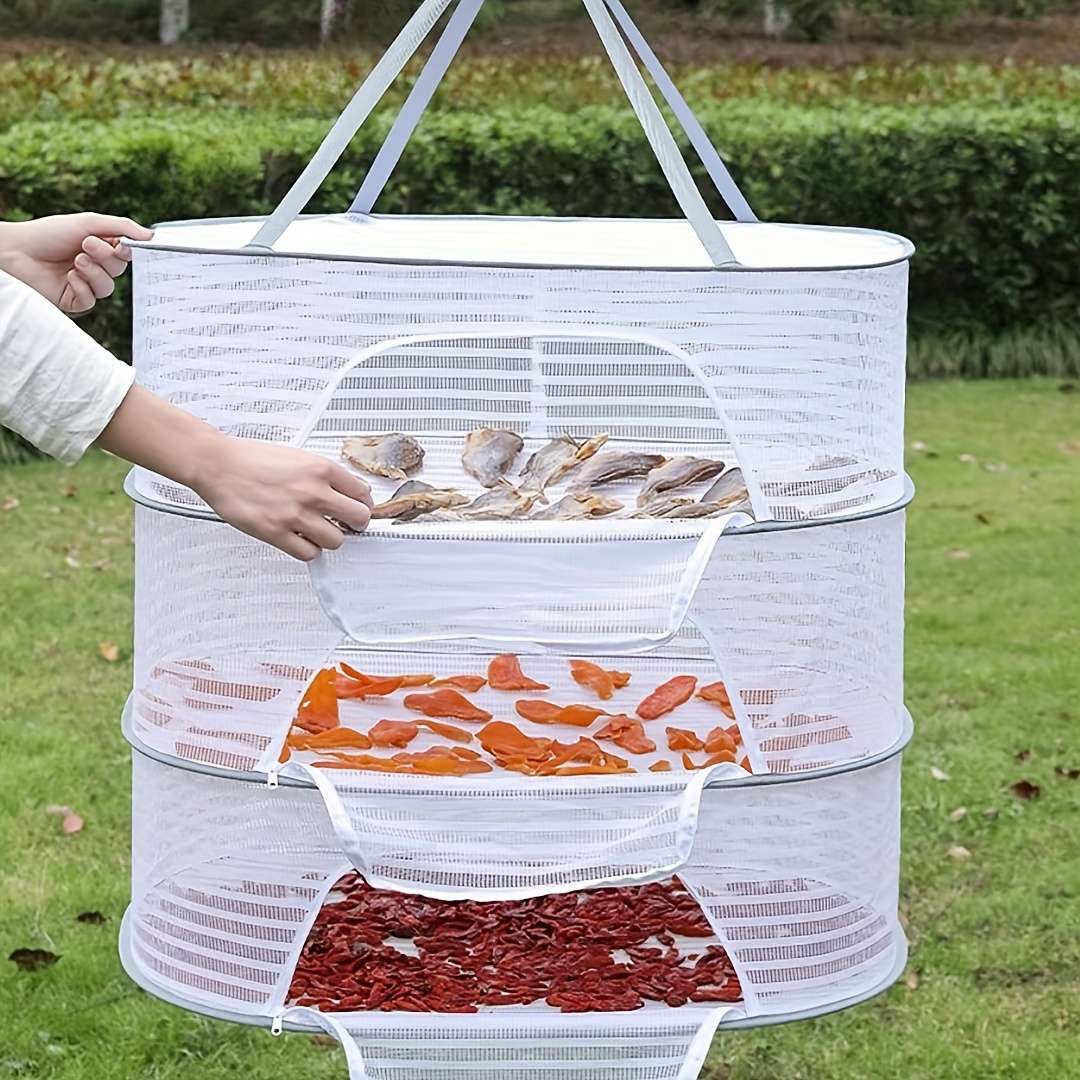 Multifunctional Three-Layer Foldable Drying Net