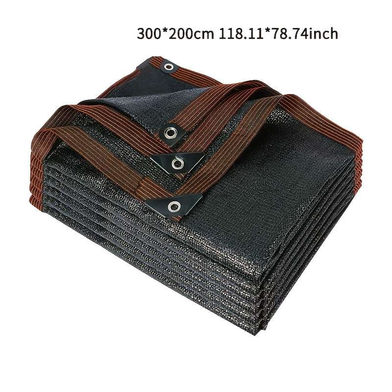 1 Piece Of Thickened Pe Sunshade Net 2x3m