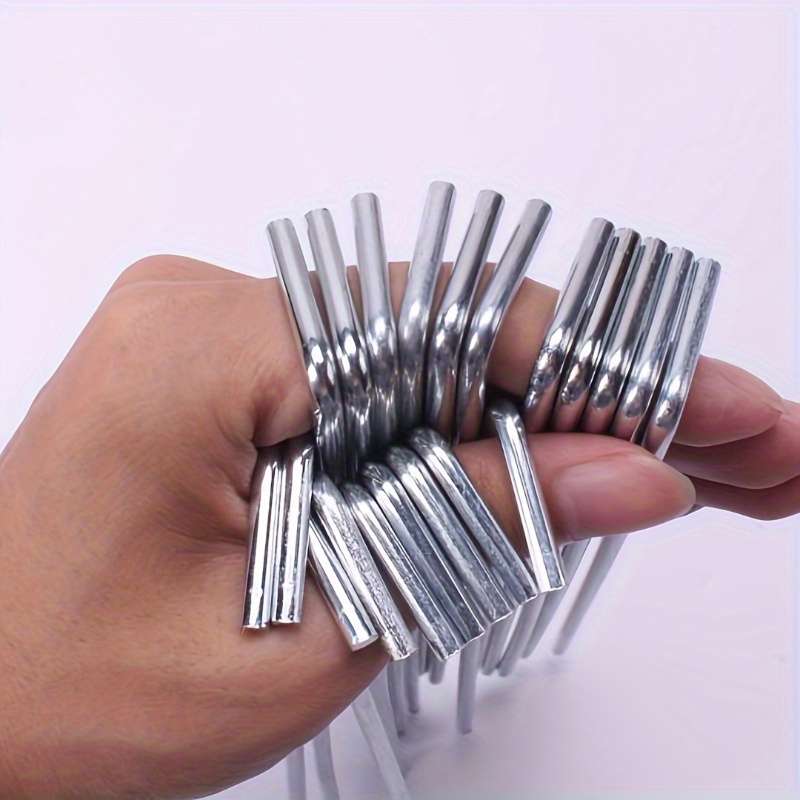 6 Sturdy Metal Tent Stakes