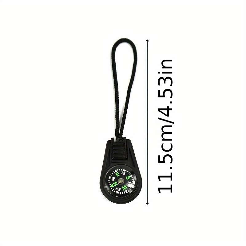 4-Pack Mini Survival Compass Keychains