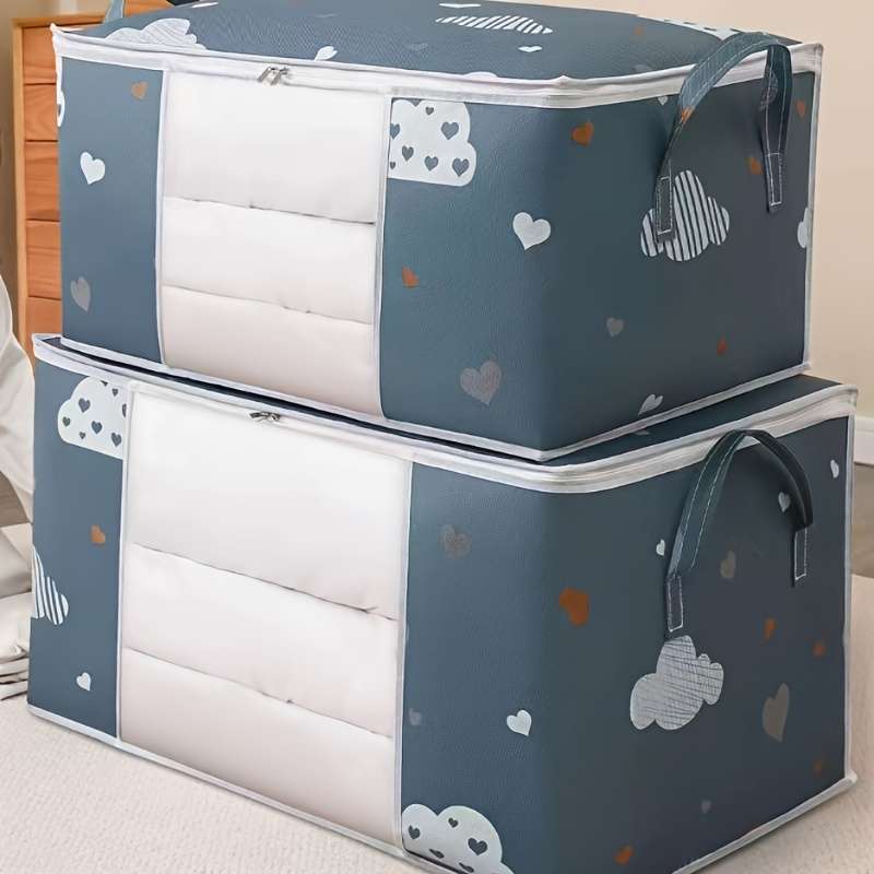 Large Capacity Foldable Storage Bag With Handle