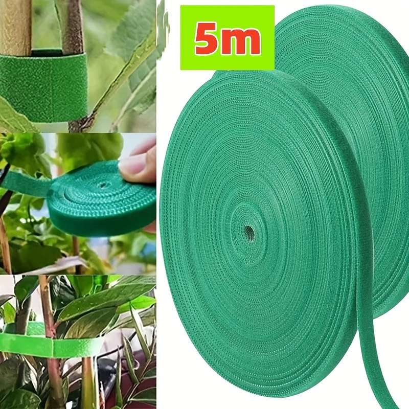 5m/Roll Reusable Nylon Plant Ties