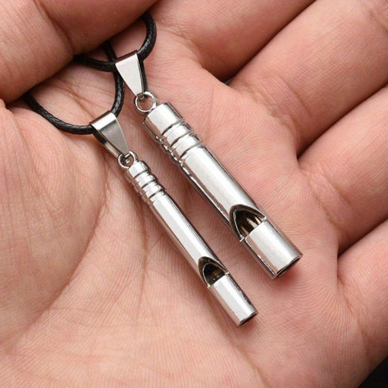 1 Piece Titanium Alloy Emergency Whistle