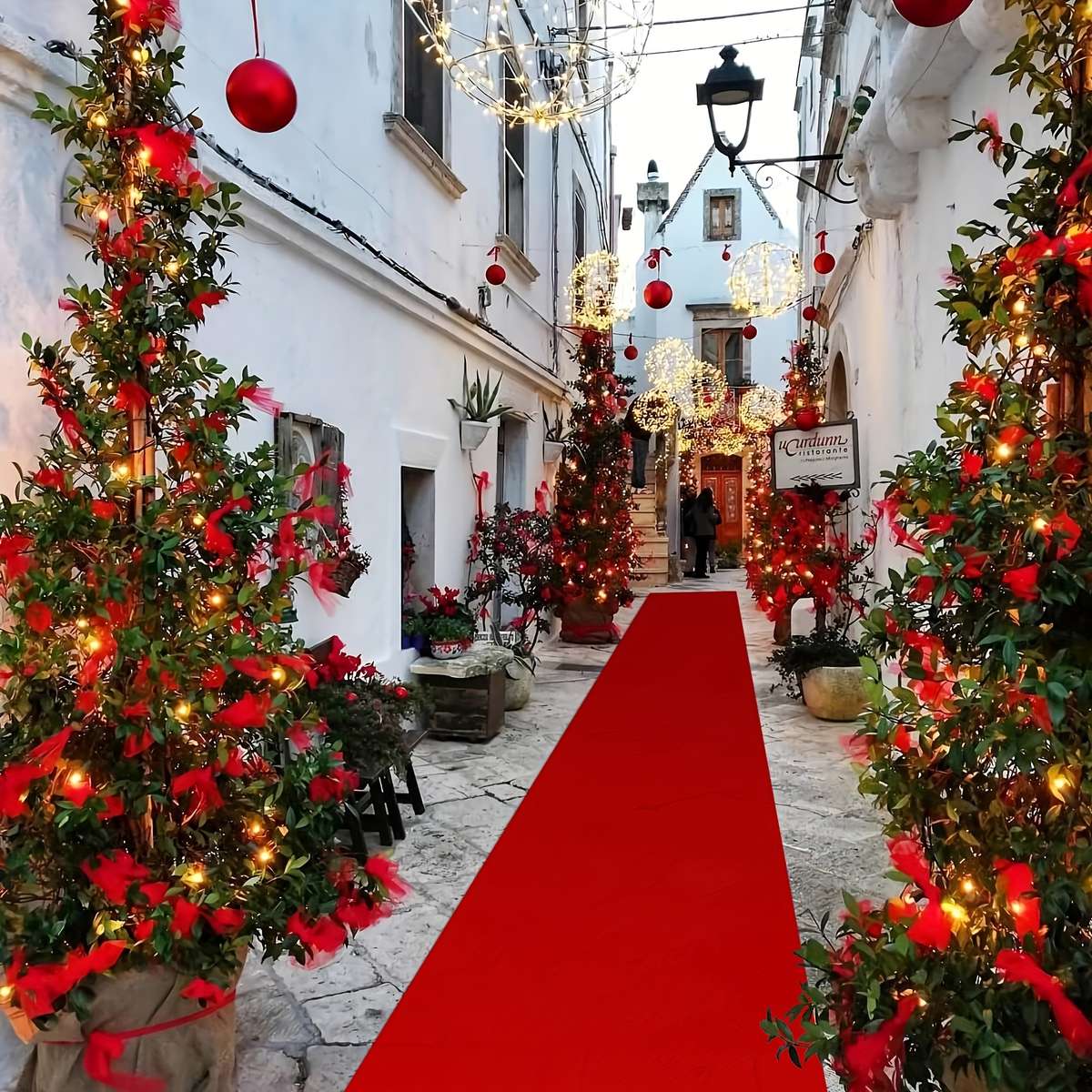 Luxury Red Wedding Aisle Carpet