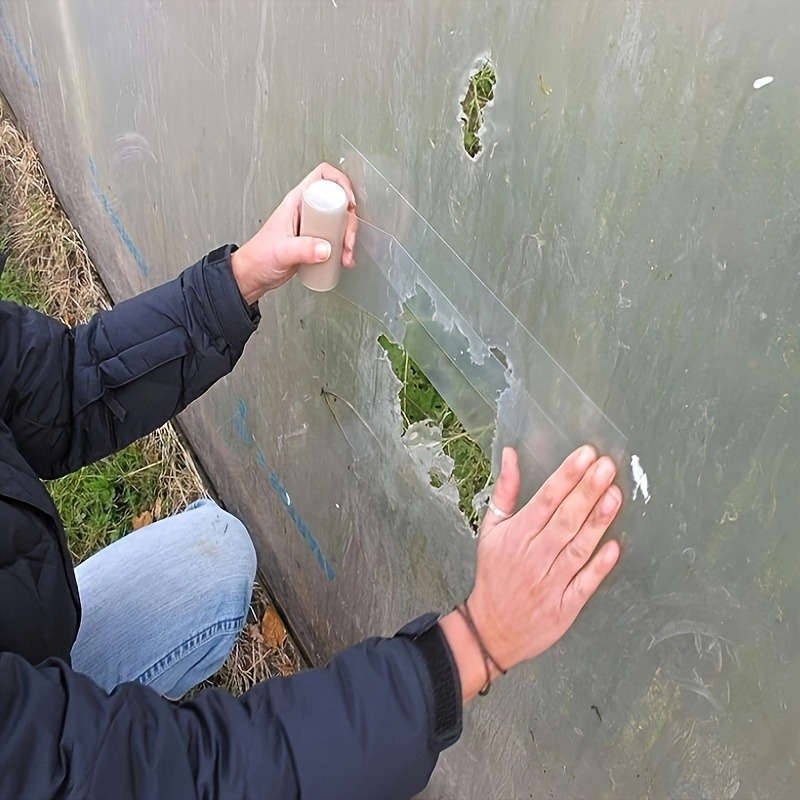 1 Piece Of Heavy Duty Clear Polyethylene Repair Tape