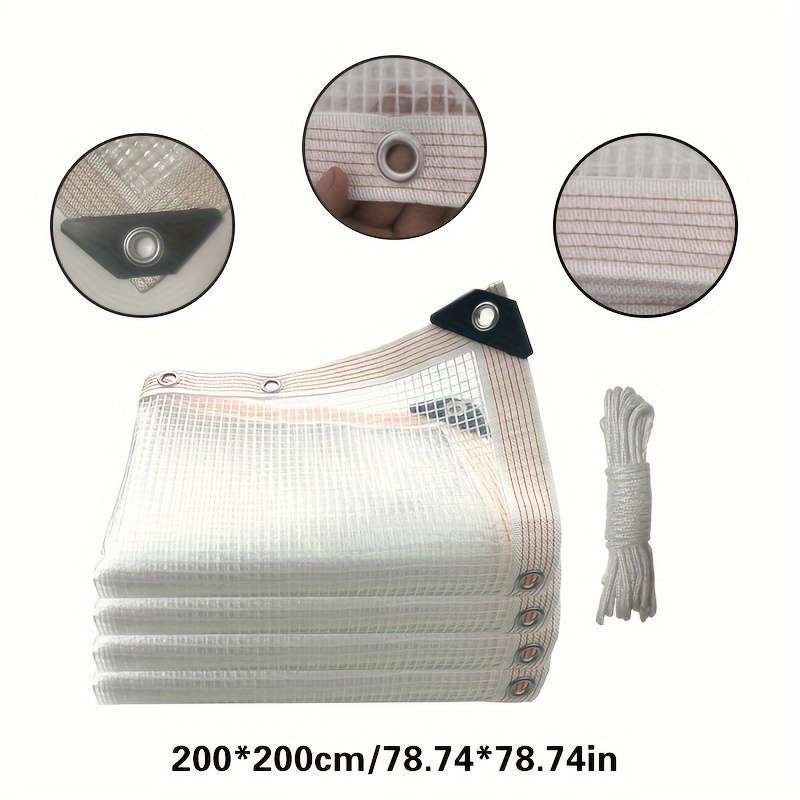 1 Piece Of Transparent Greenhouse Tarpaulin