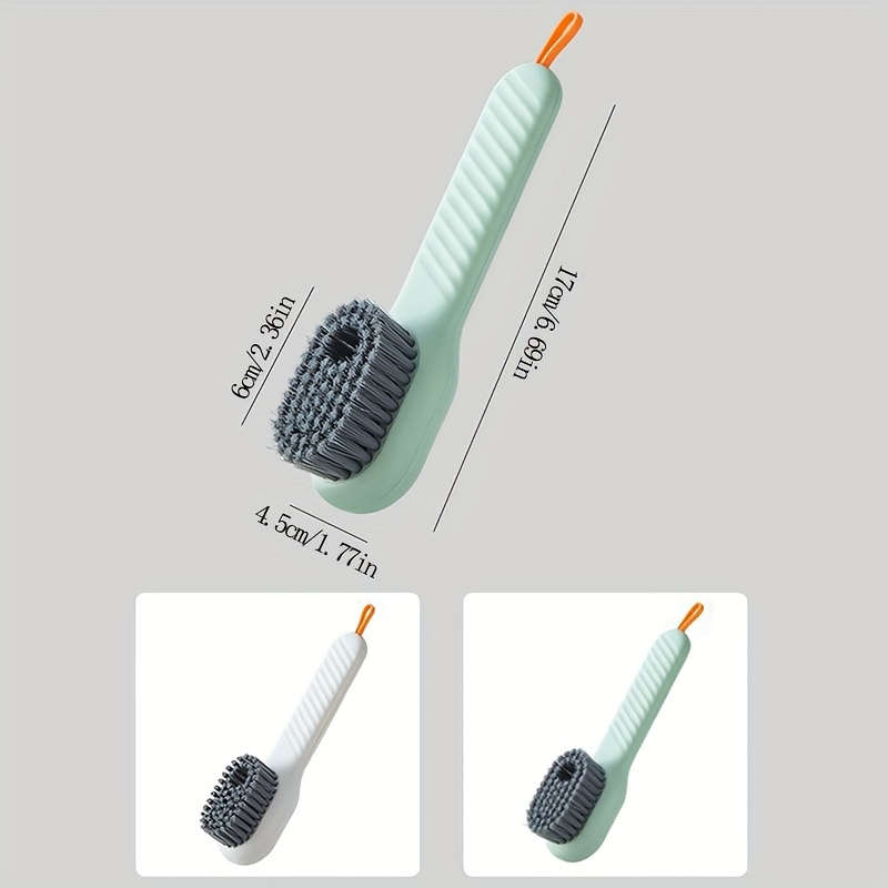 Luxury Soft-Bristle Shoe Brush With Liquid Container