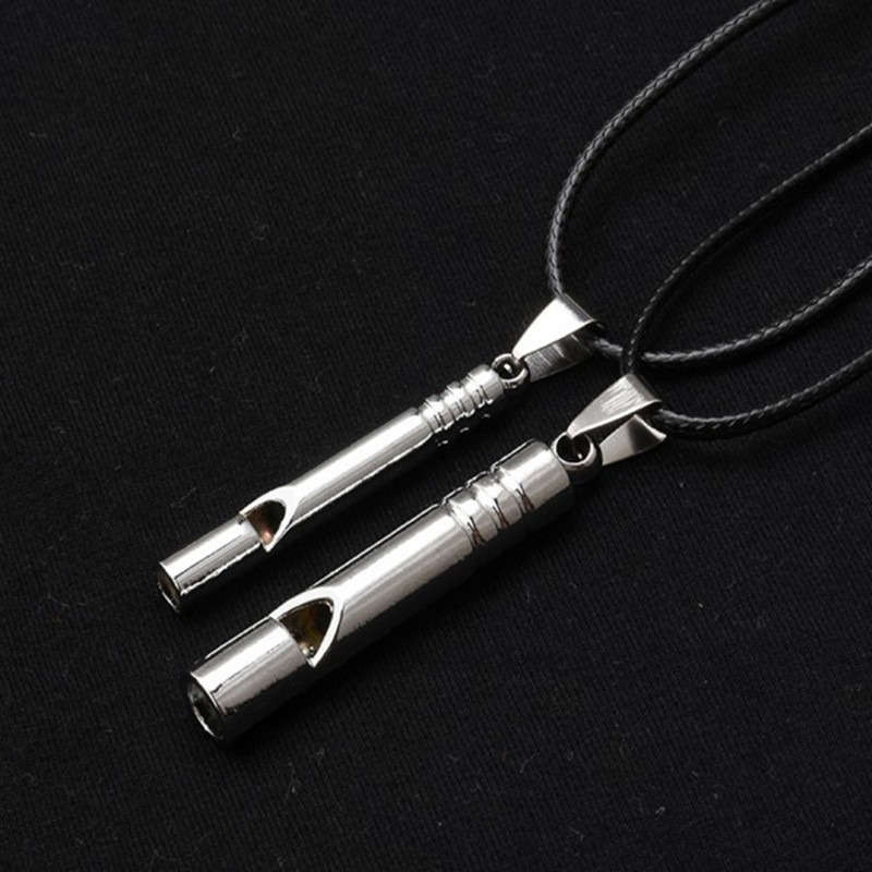 1 Piece Titanium Alloy Emergency Whistle