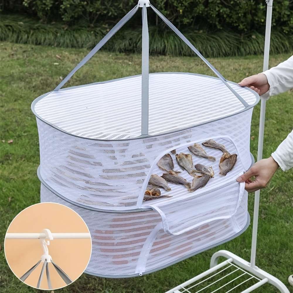 Multifunctional Three-Layer Foldable Drying Net