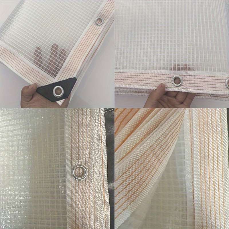 1 Piece Of Transparent Greenhouse Tarpaulin