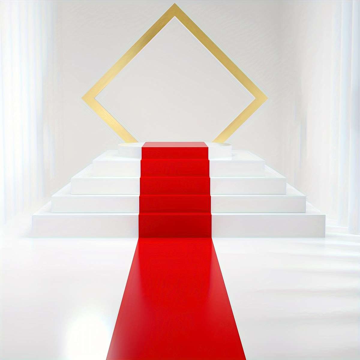 Luxury Red Wedding Aisle Carpet