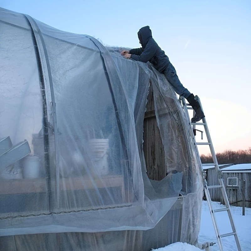 1 Piece Of Heavy Duty Clear Polyethylene Repair Tape