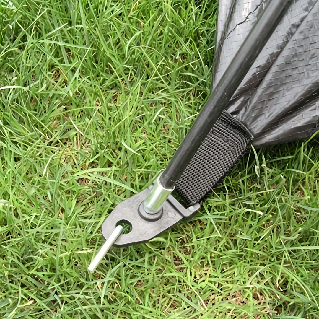 6 Sturdy Metal Tent Stakes