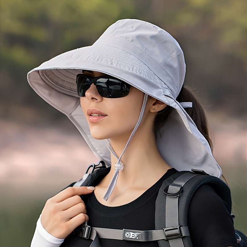 1 x Outdoor Wide Brim Uv Protection Bucket Hat