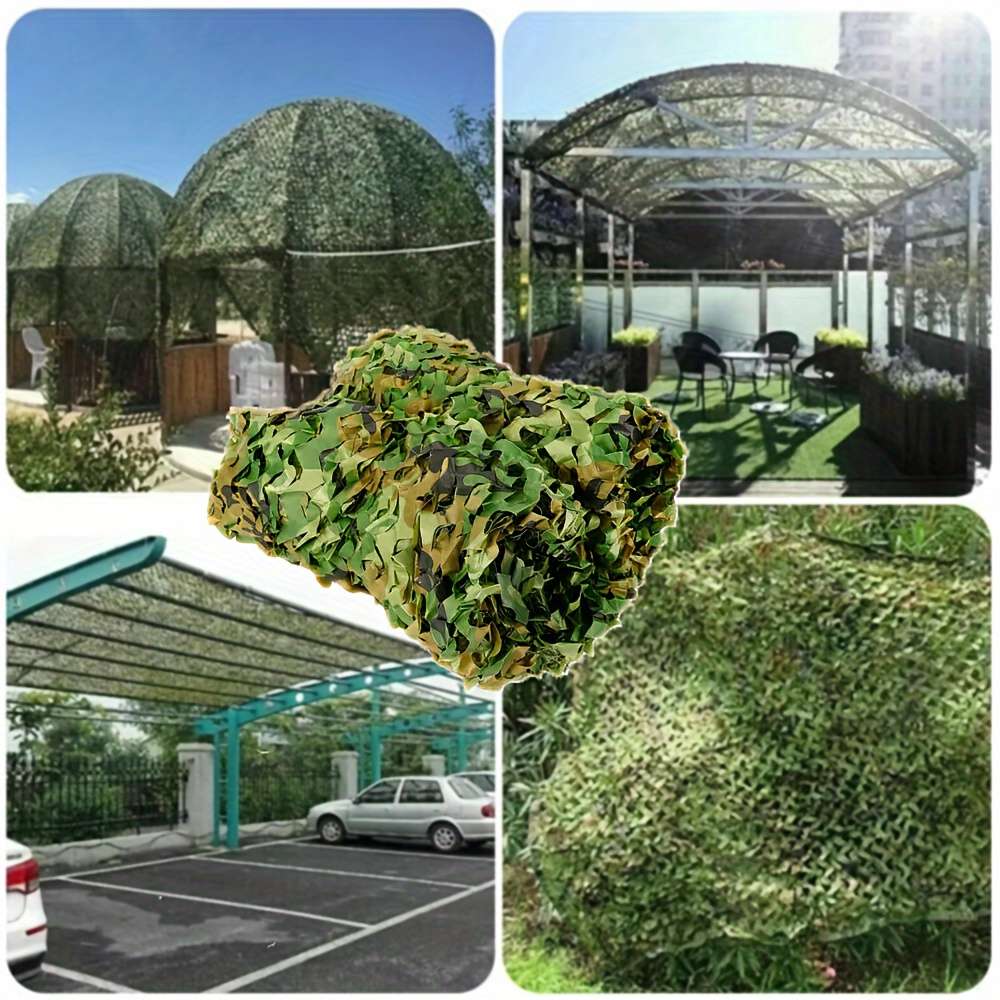 Double Layer Camouflage Net With Rope