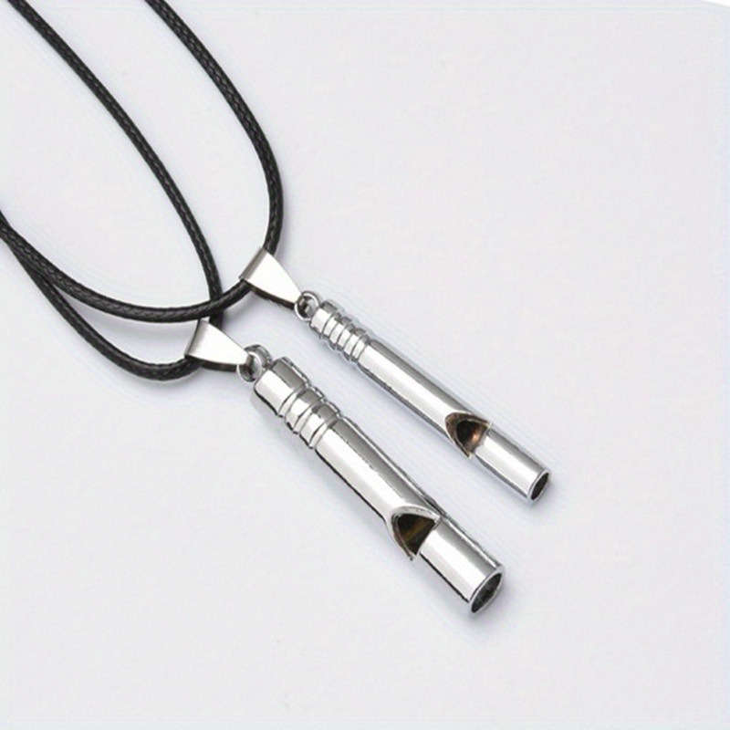 1 Piece Titanium Alloy Emergency Whistle
