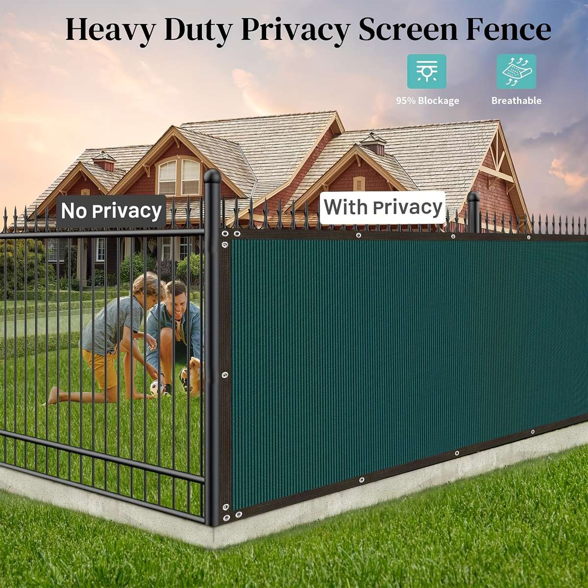 Heavy Duty Privacy Screen Fence
