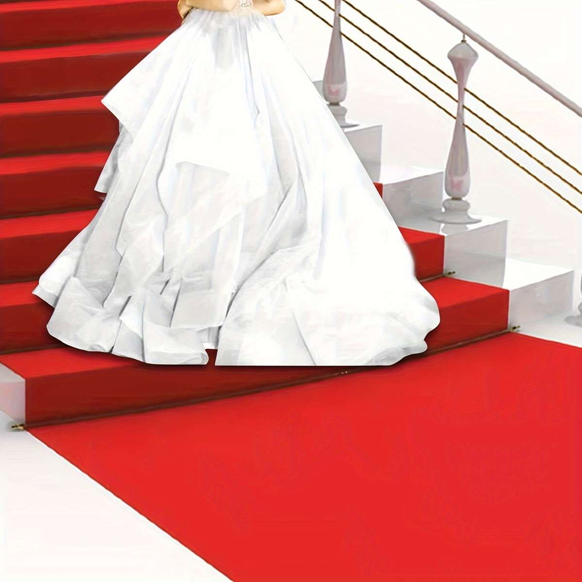 Luxury Red Wedding Aisle Carpet