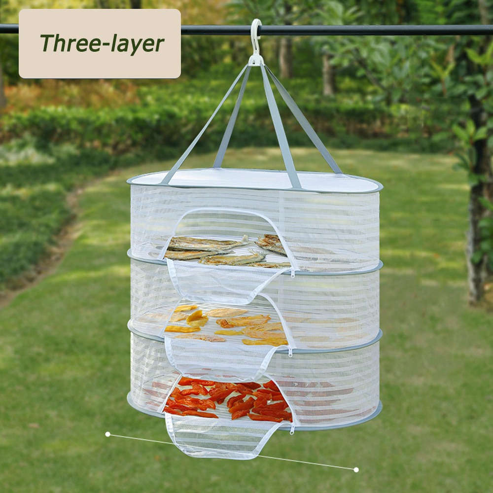 Multifunctional Three-Layer Foldable Drying Net