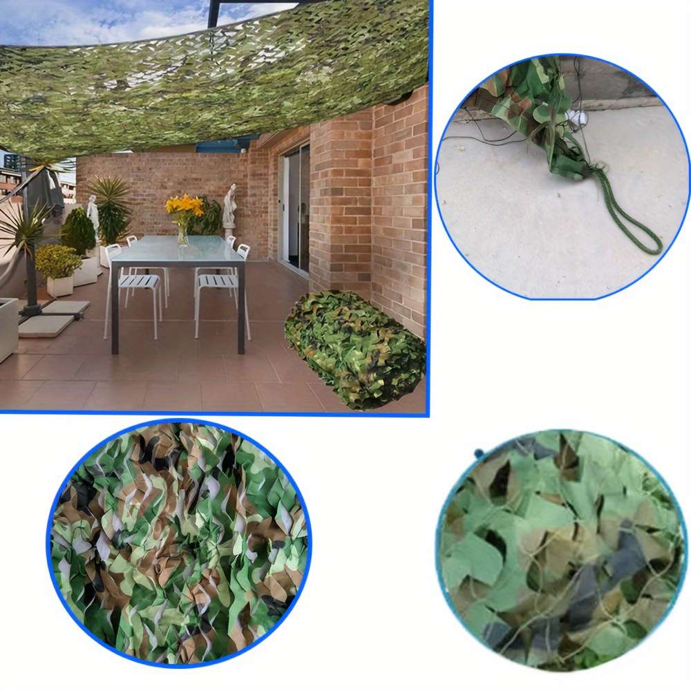 Double Layer Camouflage Net With Rope