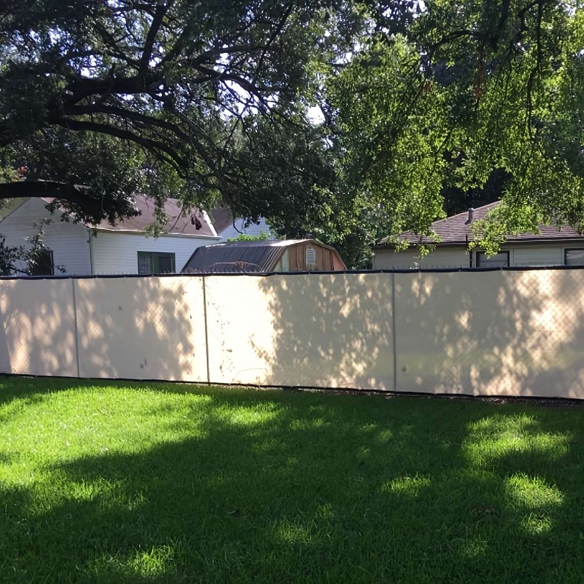 1pcs Yellow Pvc Balcony Privacy Screen