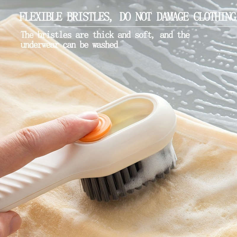 Luxury Soft-Bristle Shoe Brush With Liquid Container