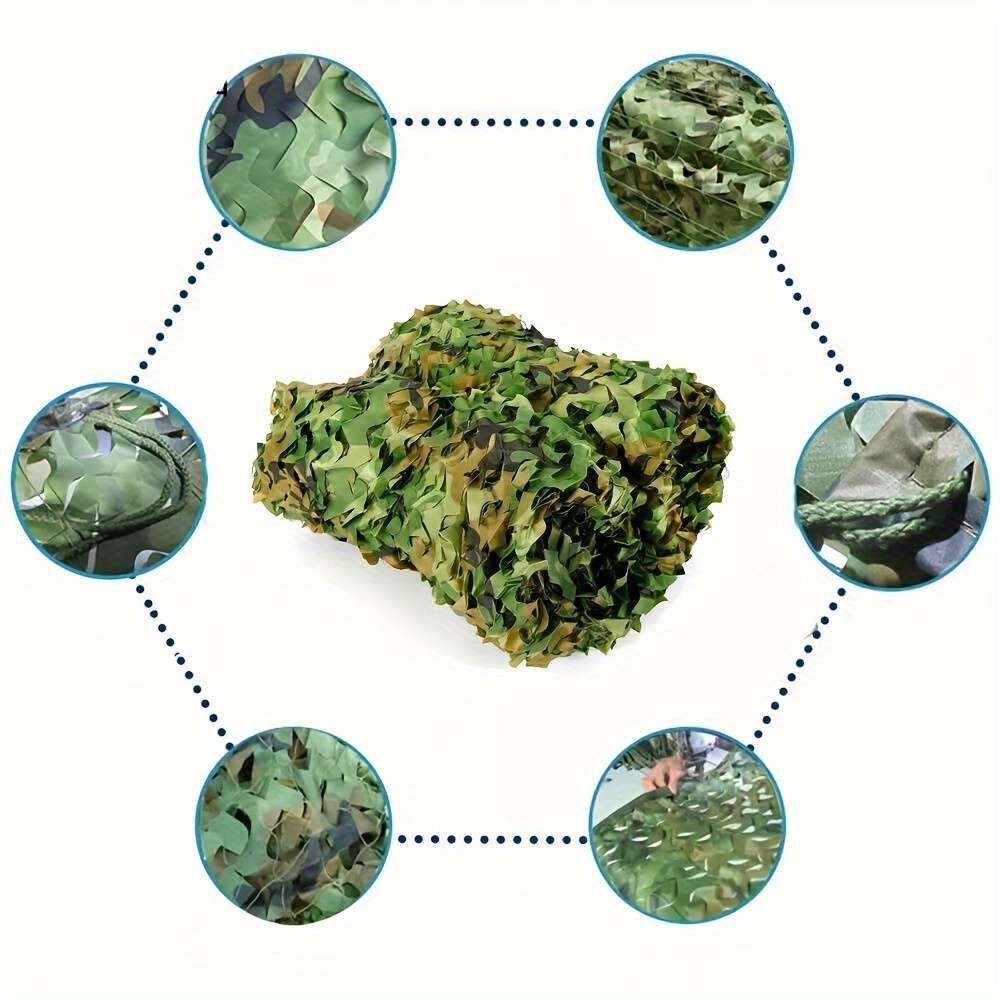 Double Layer Camouflage Net With Rope