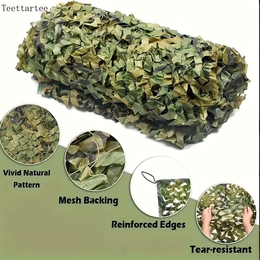 Camouflage Netting - Versatile Outdoor Shade And Concealment