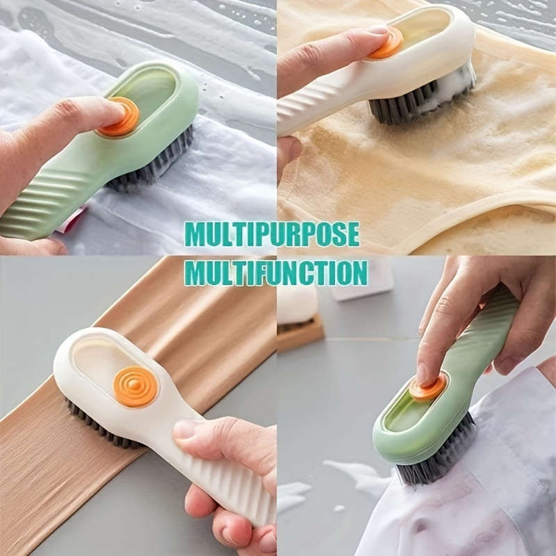 Luxury Soft-Bristle Shoe Brush With Liquid Container