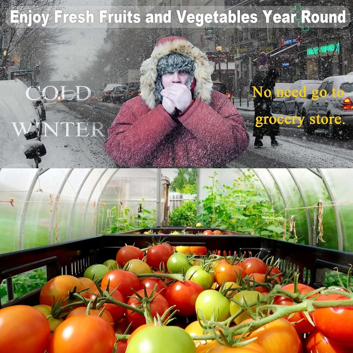 1 Pack Of Farm Clear Greenhouse Plastic