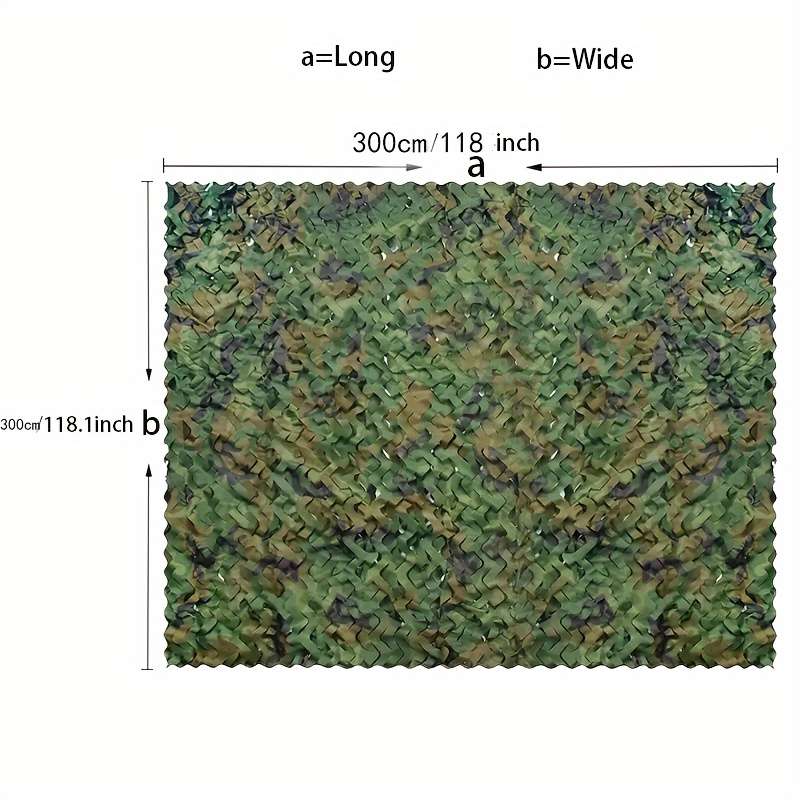 Double Layer Camouflage Net With Rope